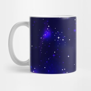 Space stars night sky. Mug